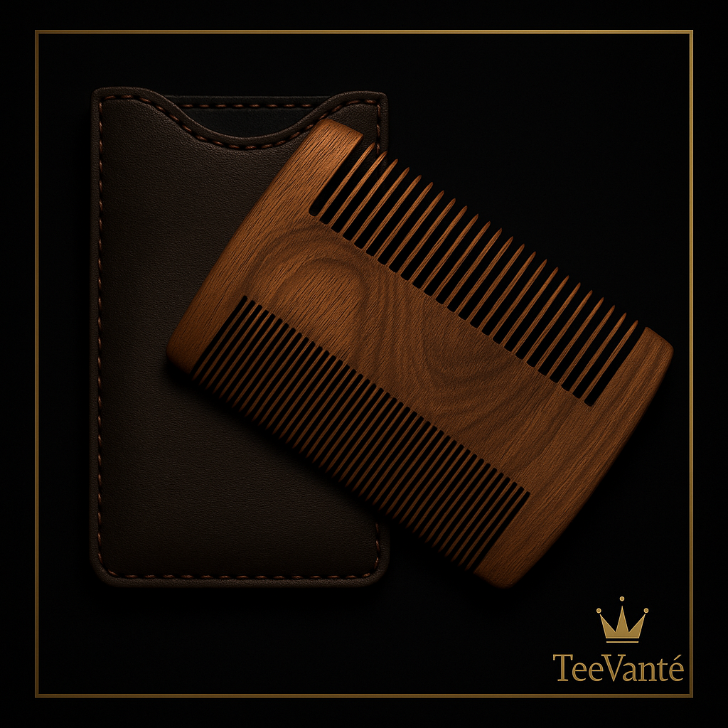 Black Sandalwood Beard Comb